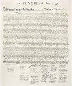 Image of the Declaration of Independence
